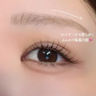 アイブロウ nerine博多 /束感まつ毛/ナオのマツエク・マツパデザイン