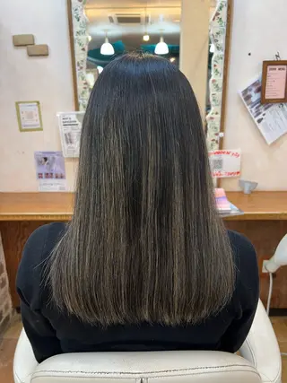 セミロング パーマ 伊東 颯のヘアスタイル