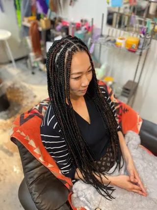 ロング ヘアアレンジ scamp⭐️ さくらのヘアスタイル