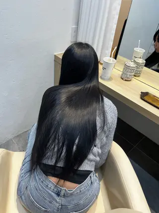 ロング カラー 柔らかい艶暖色 レイヤー🫧姫汝のヘアスタイル