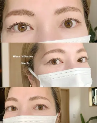 マツエク・マツパ liberté eyelashのマツエク・マツパデザイン