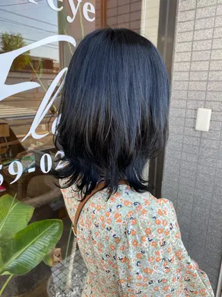 ミディアム 立野 希沙のヘアスタイル