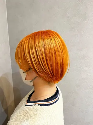 ショート カラー 💜N°大分💜 三浦のヘアスタイル