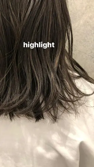 セミロング カラー Miku /ボブのヘアスタイル