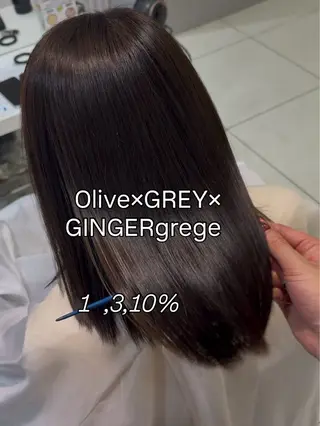 カラー ANSENS by  modeK's所属・【銀座】透明感カラー ／艶カラー/tomoのヘアスタイル