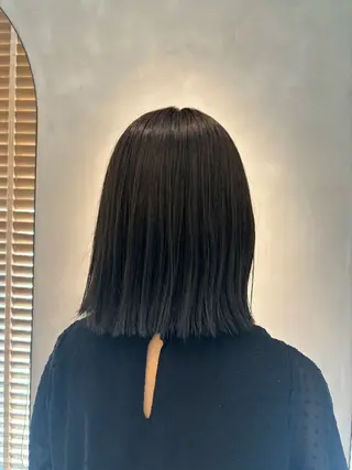 ミディアム 唐澤 碧のヘアスタイル