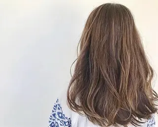 ロング カラー ケアブリーチ /髪質 改善/古橋圭史郎のヘアスタイル