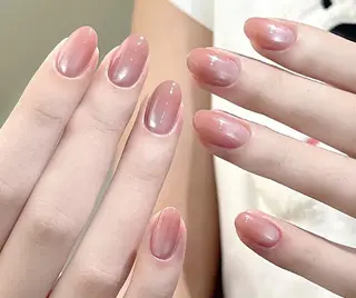 ネイル By moonネイル 🌷ワンホン/韓国風のネイルデザイン