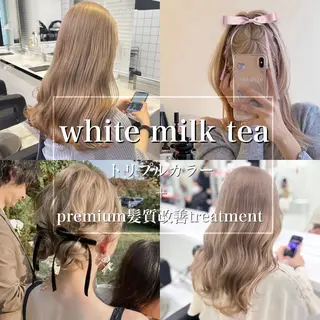 ロング カラー ヘアアレンジ 透明感💕今っぽ似合 わせ𝐍𝐨. 𝟏のヘアスタイル