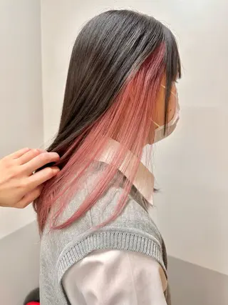 カラー 💖艶・ブリーチ 透明感miyu💖のヘアスタイル