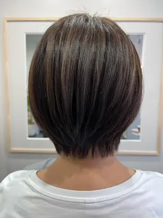 ショート カラー liL  hair サトウリョウタのヘアスタイル