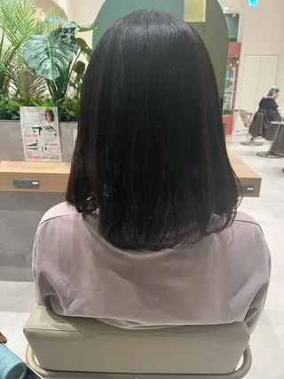 ミディアム afrodite 〈京橋〉Riyuのヘアスタイル