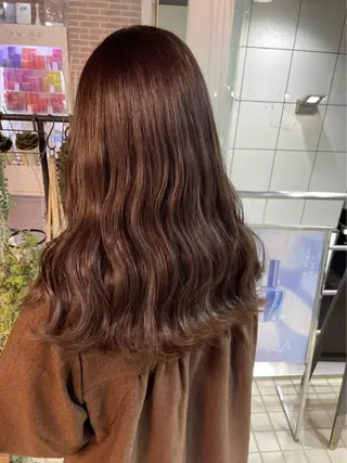 ロング カラー 髪質改善　ネイル コトミ🐸のヘアスタイル