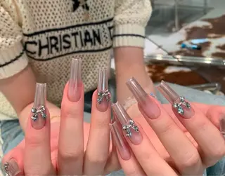 ネイル 長さだし専門店 M2　rikaのネイルデザイン