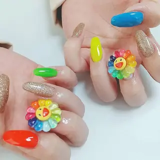 ネイル カラー kahosan 𓆉のネイルデザイン