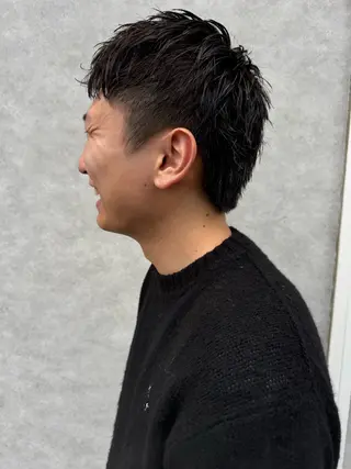 メンズ 米元 春奈のヘアスタイル