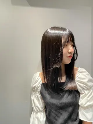 ミディアム 🥀似合わせ🥀 柔らかカラー・タイトのヘアスタイル