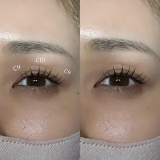 マツエク・マツパ Veil ayakaのマツエク・マツパデザイン