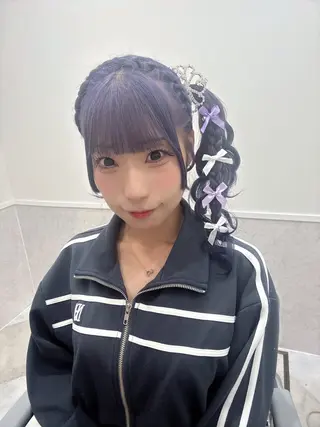 ヘアアレンジ 西澤 愉来のヘアスタイル