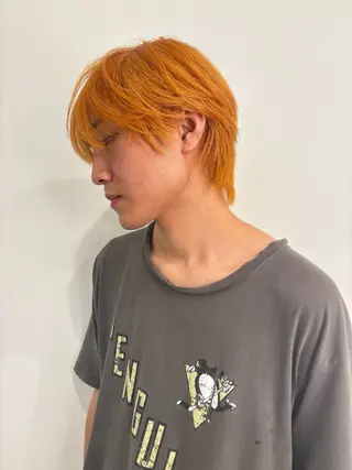 カラー メンズ IO/ブリーチカラー 特化美容師✨のヘアスタイル