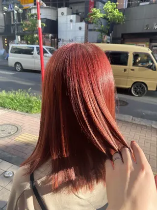 ミディアム カラー men'sモテ 髪🫧ｼｵﾝのヘアスタイル