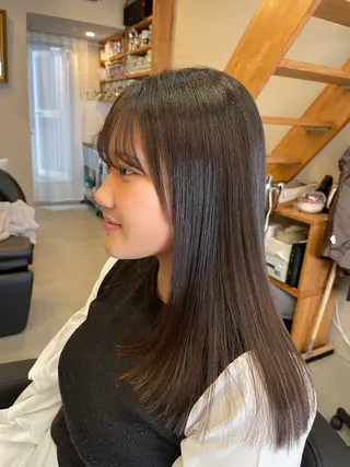 ロング nowhere ノーウェアのヘアスタイル