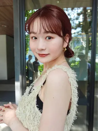 ミディアム カラー 越後 遥/ 透明感カラー🪞🤍のヘアスタイル