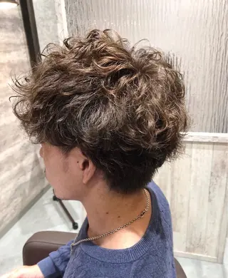ショート メンズ 🫟Blanco🫟 Color&Careのヘアスタイル