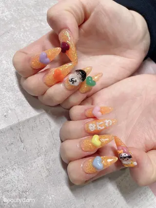 ロング ネイル 《LB》ラブリエ Nail&eyeのマツエク・マツパデザイン