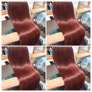 ロング カラー 髪質改善 艶髪矯正 エクステ かいり✂️のヘアスタイル