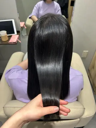 ミディアム no nameのヘアスタイル