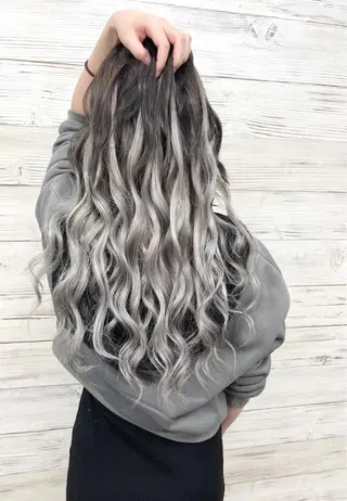 ミディアム カラー ヘアアレンジ 枝毛カット&髪質改善 満足NO.1岡しゃんのヘアスタイル