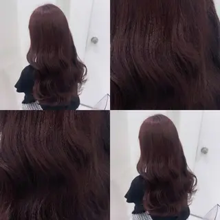 ロング カラー ガーリー♡女の子っぽ ヘア♡ピンクカラー♡のヘアスタイル