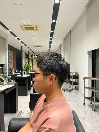 ショート メンズ 亀井 慎太郎のヘアスタイル