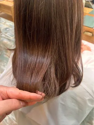 ミディアム 池袋 リピート◎武田藍花のヘアスタイル