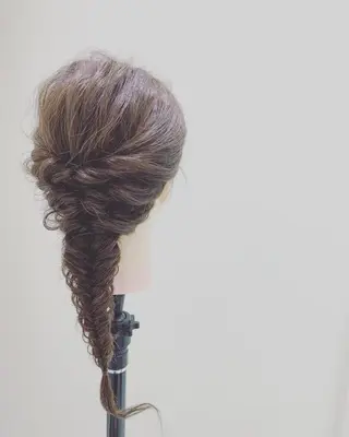 ロング ヘアアレンジ 原田 穂真のヘアスタイル