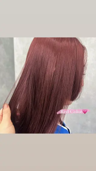 カラー ⛓ワンホンレイヤー 🥀🖤/あいりのヘアスタイル