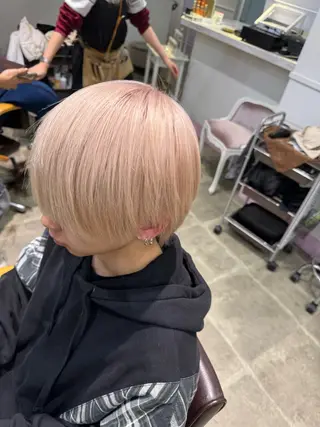 ショート 平川 侑磨のヘアスタイル