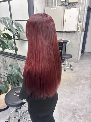 ロング カラー leben serikaのヘアスタイル