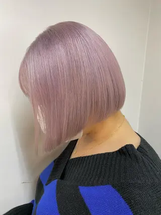 ミディアム fand AKANE のヘアスタイル
