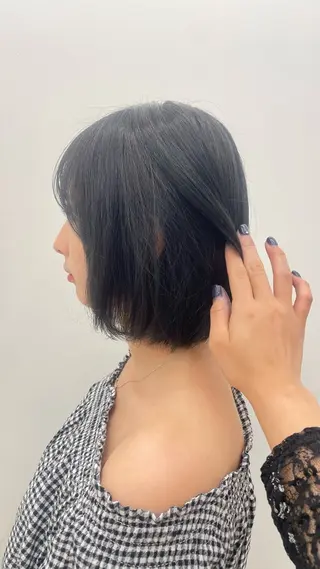 ミディアム カラー パーマ無料モデル様 募集中💖ゆりのヘアスタイル