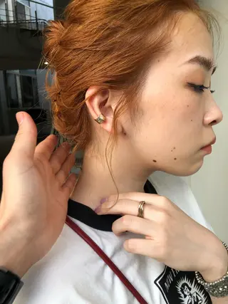 カラー ヘアアレンジ “ミニモ最高評価獲得 “代表"Kohei"のヘアスタイル