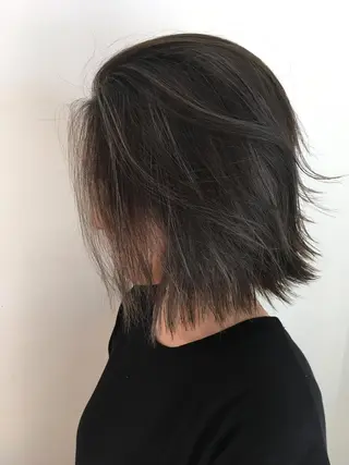 カラー 坂上 岳のヘアスタイル