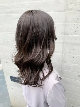 セミロング 髪質改善✨ ULTOWA🌈のヘアスタイル