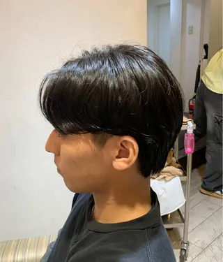 パーマ メンズ 梅田マンツーマン メンズ特化美容師のヘアスタイル