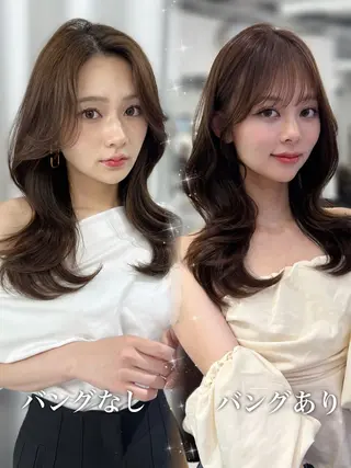 ロング カラー 韓国ヘア×髪質改善 /yoshikaのヘアスタイル