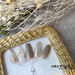 ネイル mks＊nail //  枚方長尾のネイルデザイン