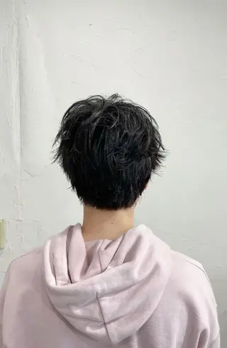 ショート メンズ かんばら りょーいのヘアスタイル