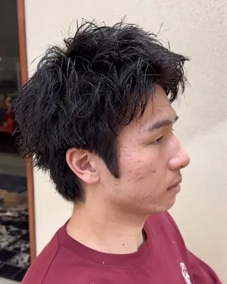 ショート 岡本 拡夢のヘアスタイル