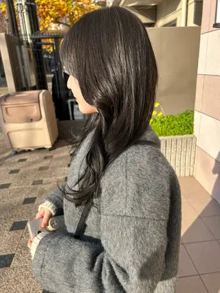 セミロング 千原 海颯のヘアスタイル